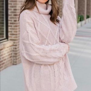 Pink Lily Sweater